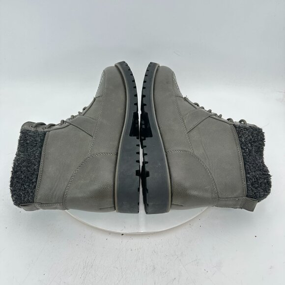 Vikings Trailblazers Men Sz 10M Gray Insulated Leather Oil Resistant Hiking Boot - Picture 6 of 11